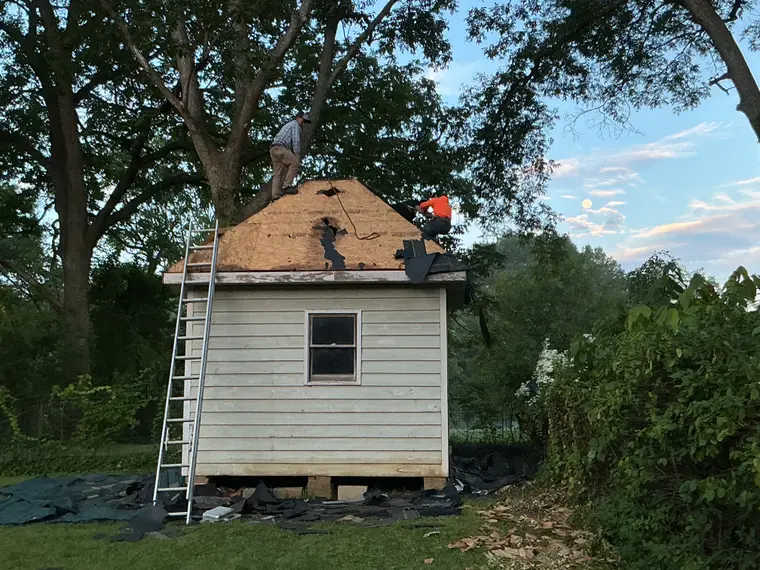 Roofing project by Transformed Roofing