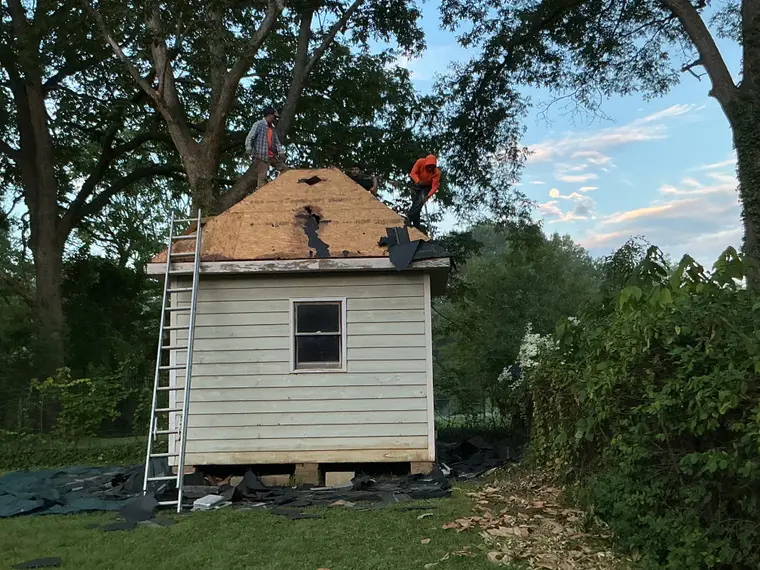 Roofing project by Transformed Roofing