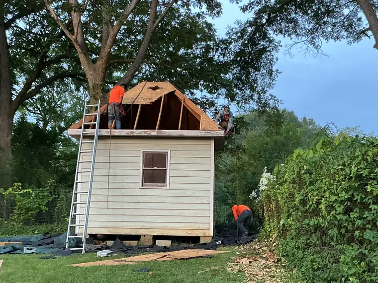 Roofing project by Transformed Roofing