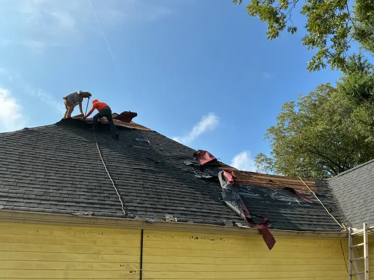 Roofing project by Transformed Roofing