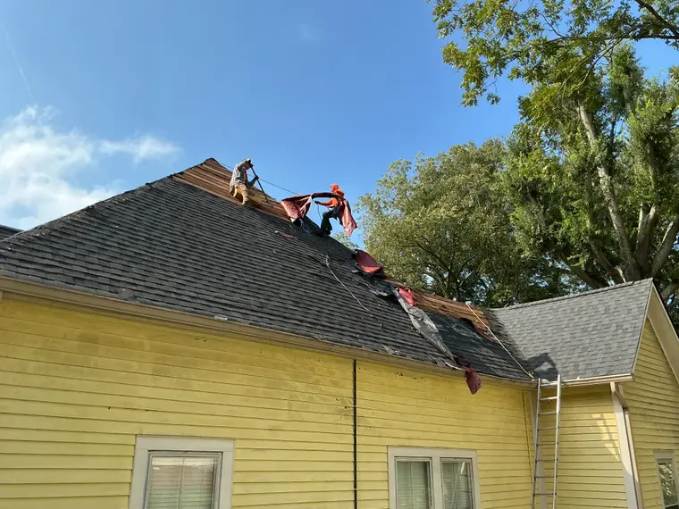 Roofing project by Transformed Roofing