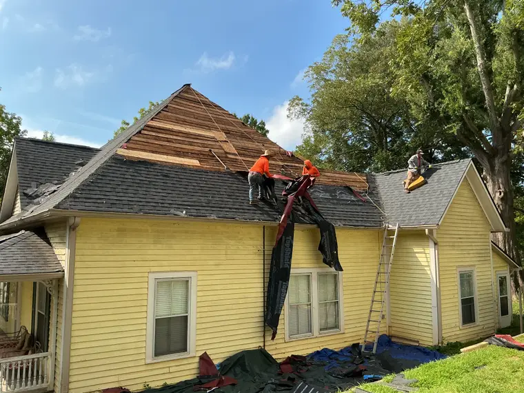 Roofing project by Transformed Roofing