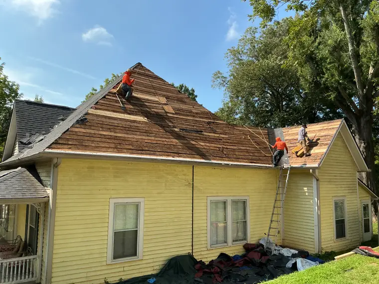 Roofing project by Transformed Roofing